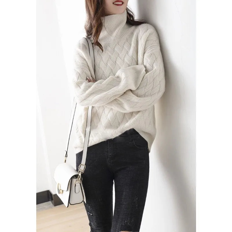 New Women's Oversized Cashmere Sweater