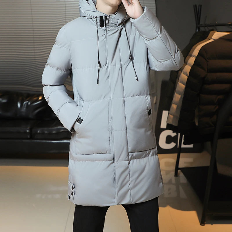 Men's Thick Warm Winter Parka Jacket