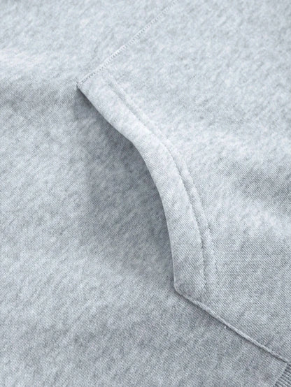 Unisex Long Seleve Warm Fleece Loose Oversized Hoodies