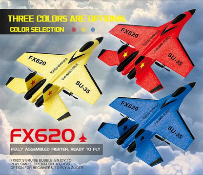 Flashing Lights FX620 RC Fixed-Wing Night Airplane