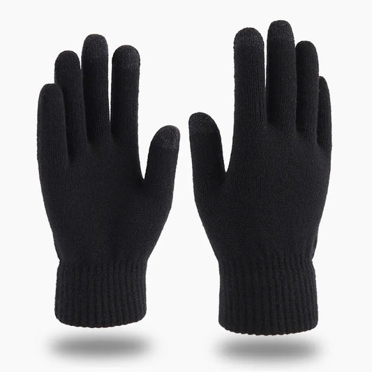 Men's Winter Knitted Touchscreen Gloves