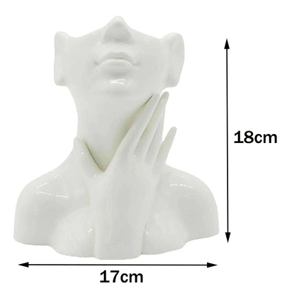 Nordic Style Ceramic Flower Vase Art