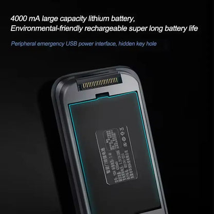 Tuya App Smart Fingerprint Door Lock with Camera