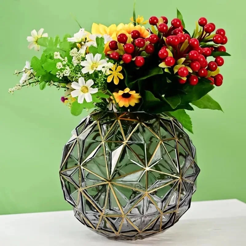 Exquisite Bird's Nest Vase for Dining Table Décor