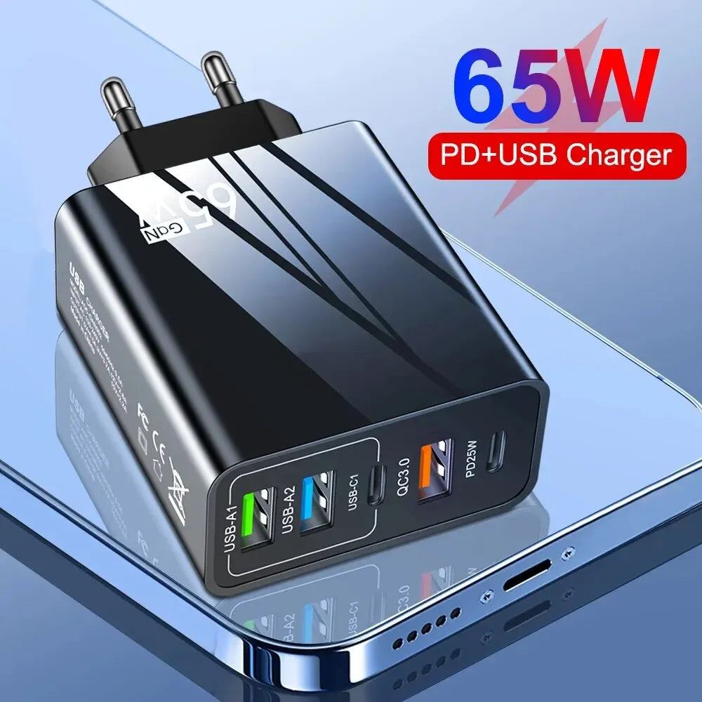 fast charger, 65w charger, pd charger, mobile charger, charger head, fast charging mobile, charger adapter, phone charger, 65w fast charger, pd fast charger, cart charger,