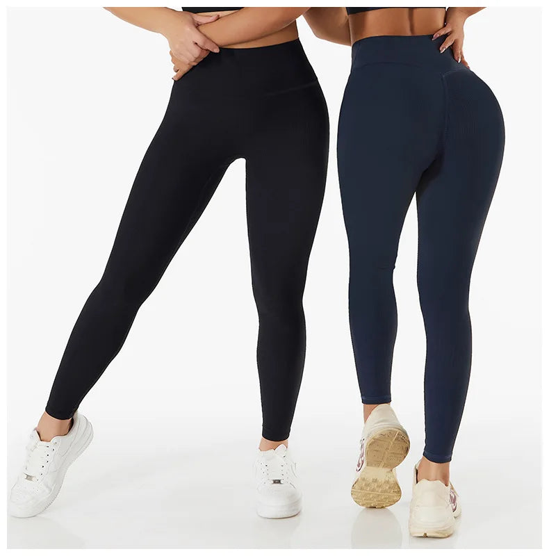 Seamless High-Waist Yoga Pants for Women