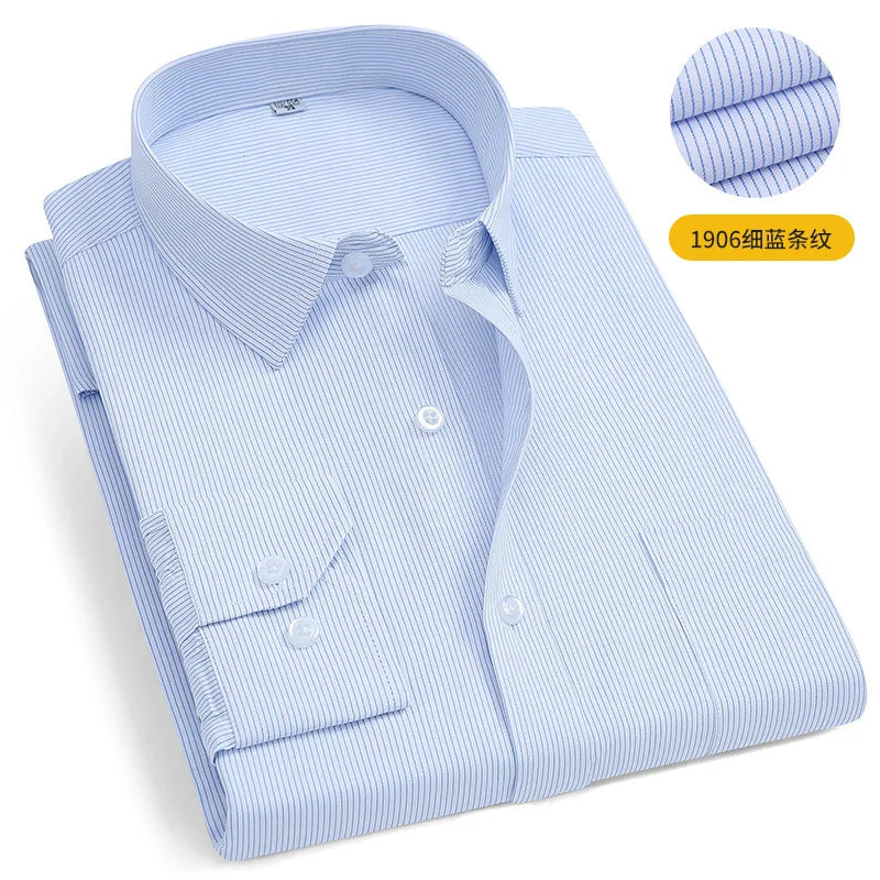 Plus Size Men's Business Casual Shirts