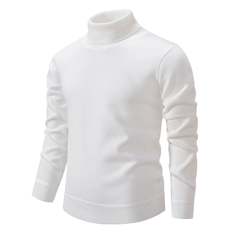 Autumn Men's Turtleneck Knitted Sweater