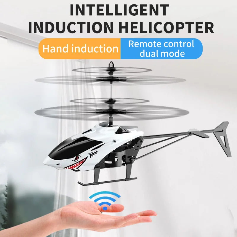 Gesture-Sensing Mini RC Helicopter with Flashing Lights