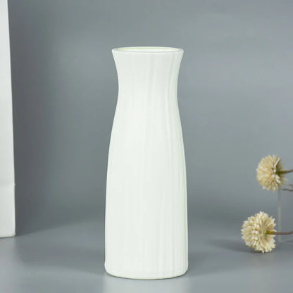 Vase à fleurs en plastique moderne Décoration de maison nordique