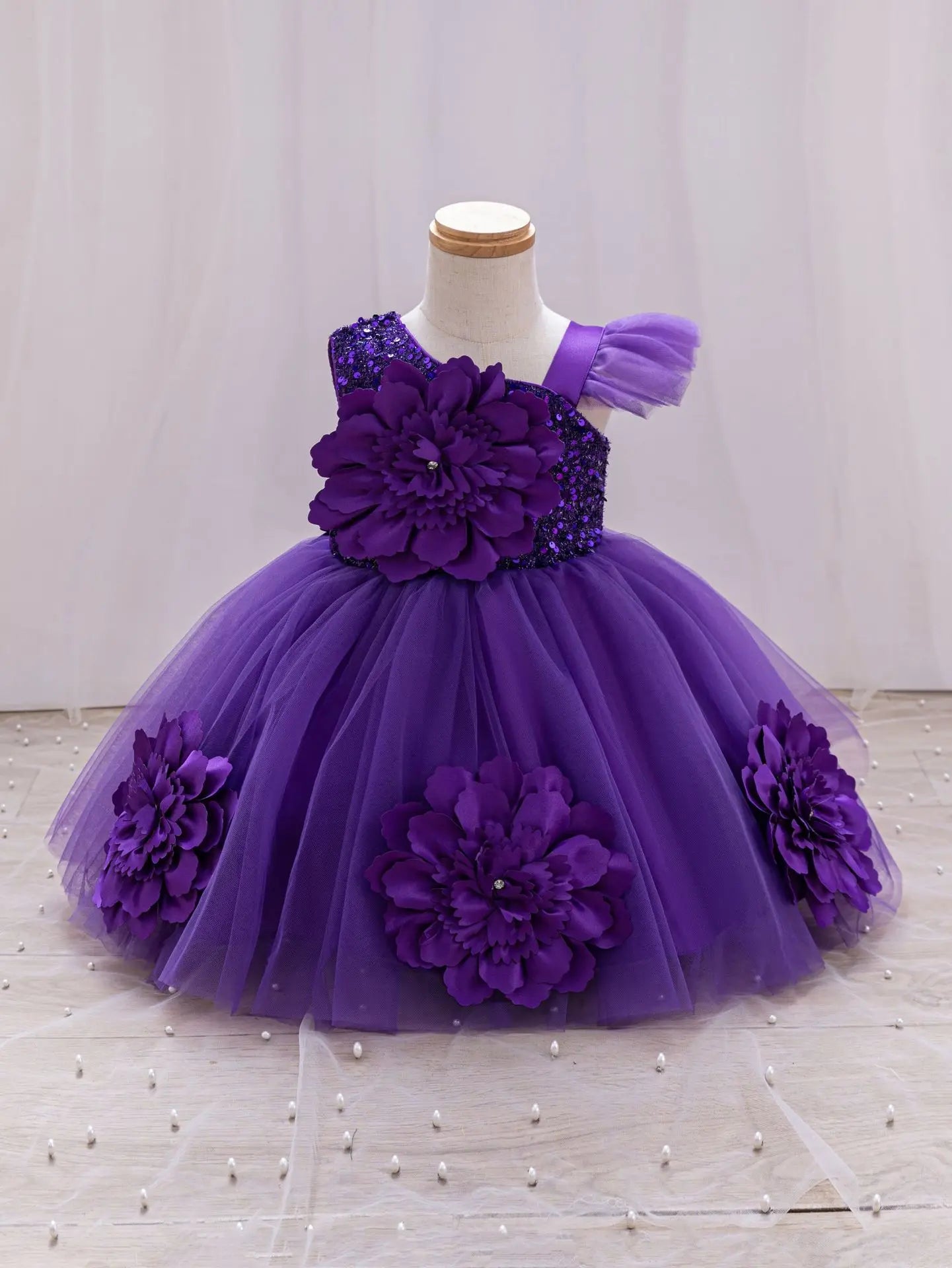 Girl's Sleeveless Ball Gown  Princess Dress