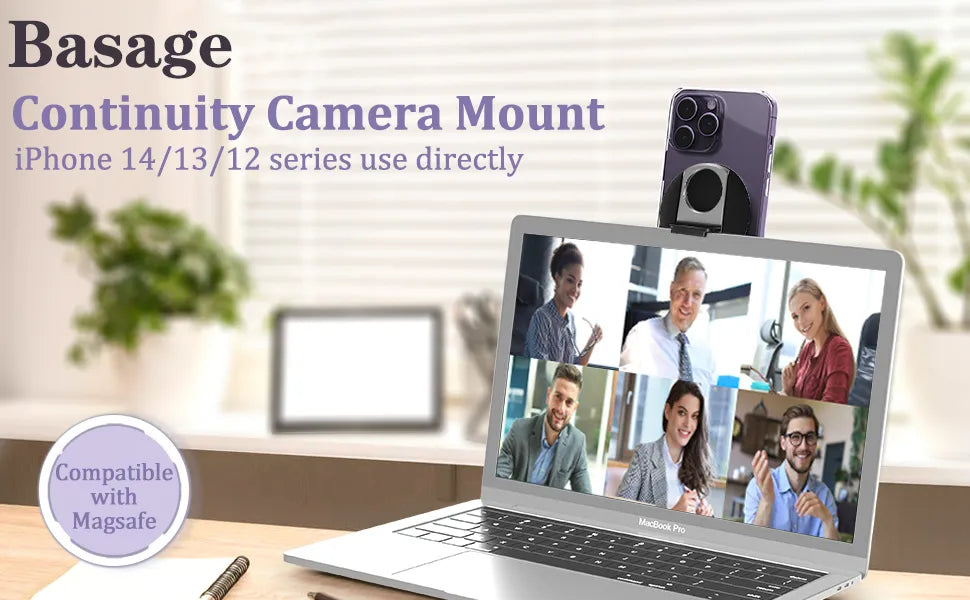 MacBook & iPhone Webcam Mount