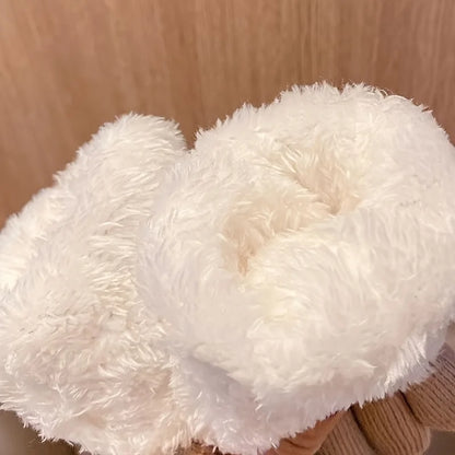 Gants tactiles en tricot jacquard motif renne de Noël