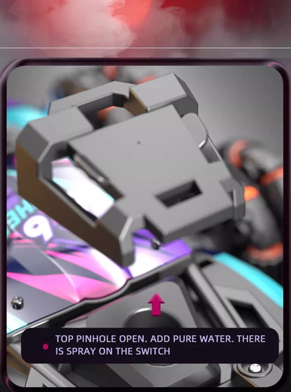 Spray Twisting Stunt RC Car - Six-Wheel Toy