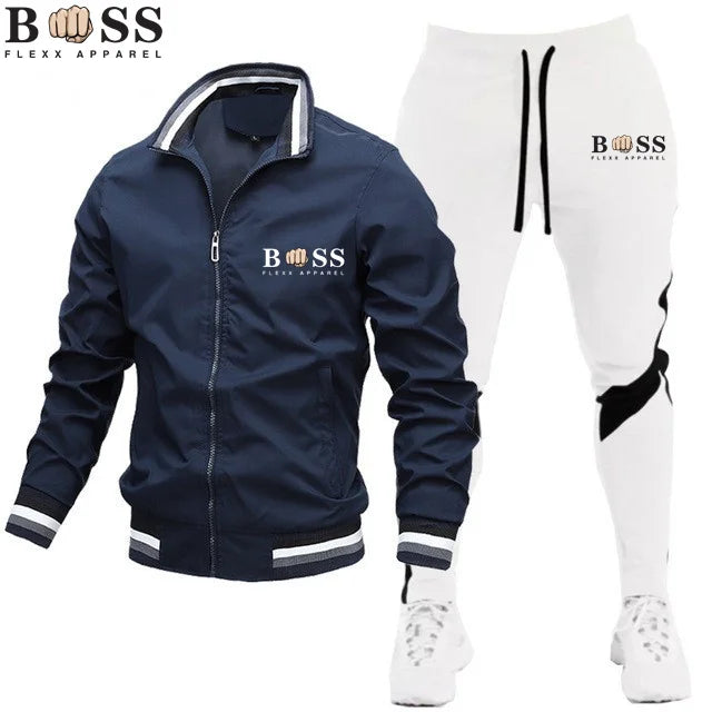 BSS FLEXX Trainingsanzug für Herren: Sweatshirt und Jogginghose