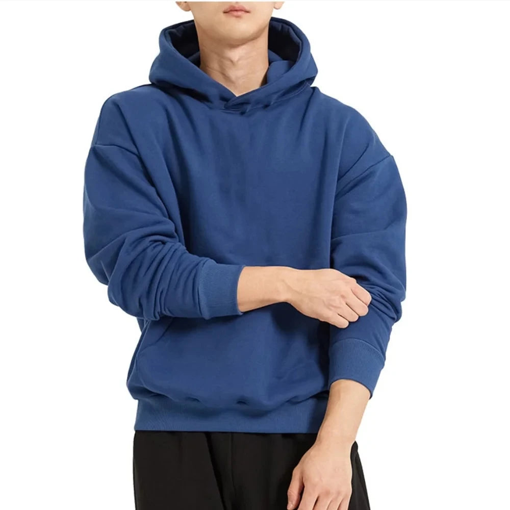 Lässiger Baumwoll-Hoodie für Herren