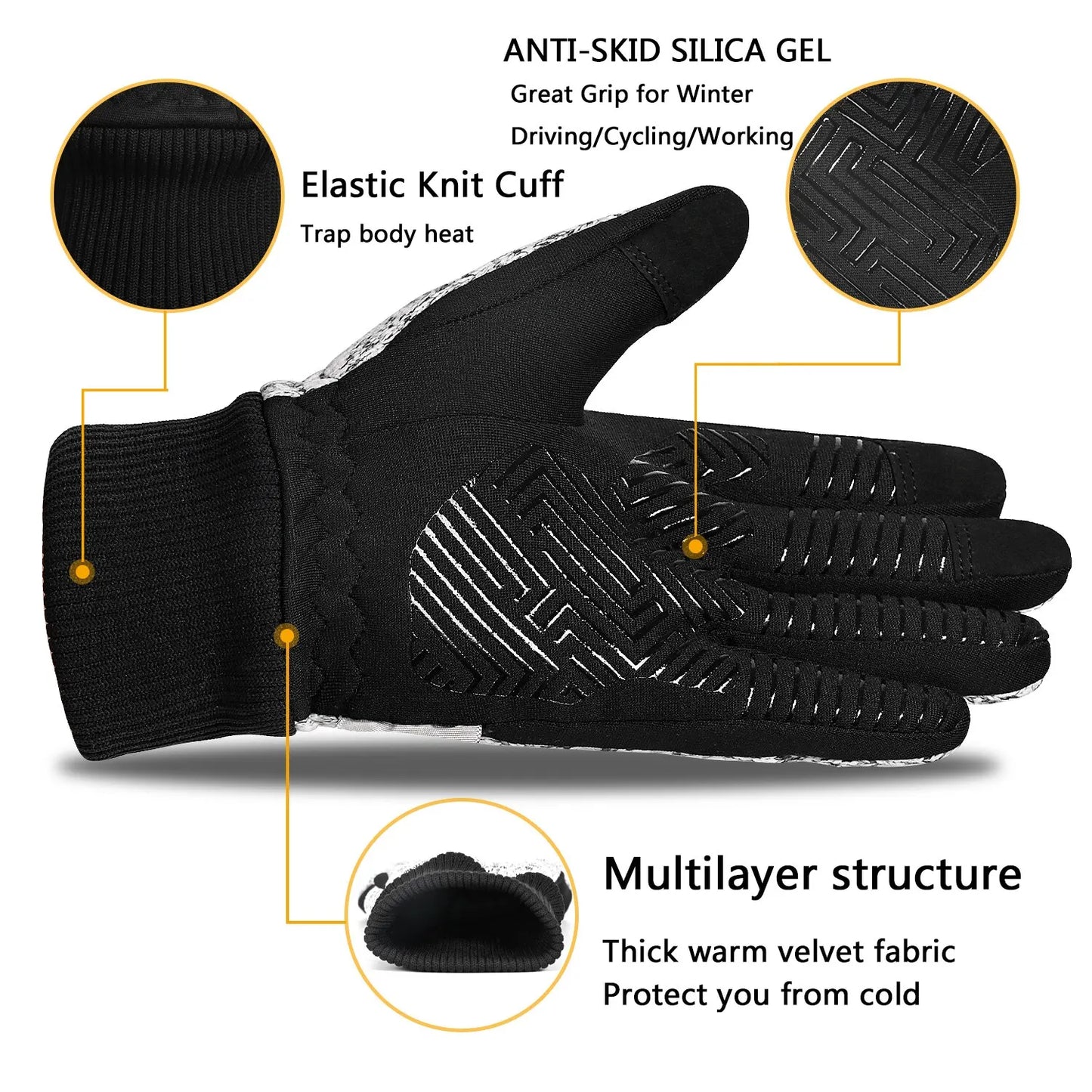 3M Thinsulate Winter Touchscreen Gloves