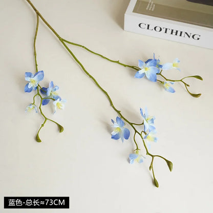 6Pcs 3-Fork Hyacinth Artificial Silk Flowers