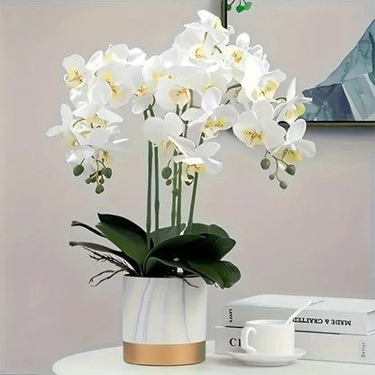 Real Touch Artificial Phalaenopsis Orchid Stems