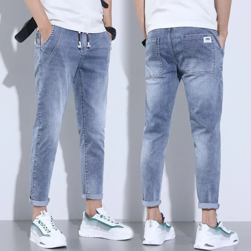 Koreanische Luxus-Sommer-Joggingjeans