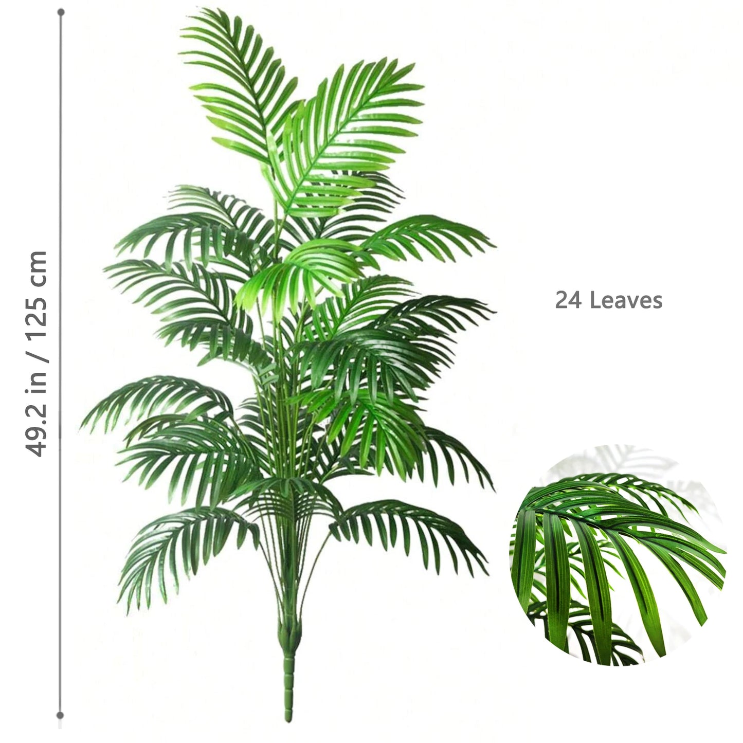 68–125 cm künstliche Palme als Gartendekoration.