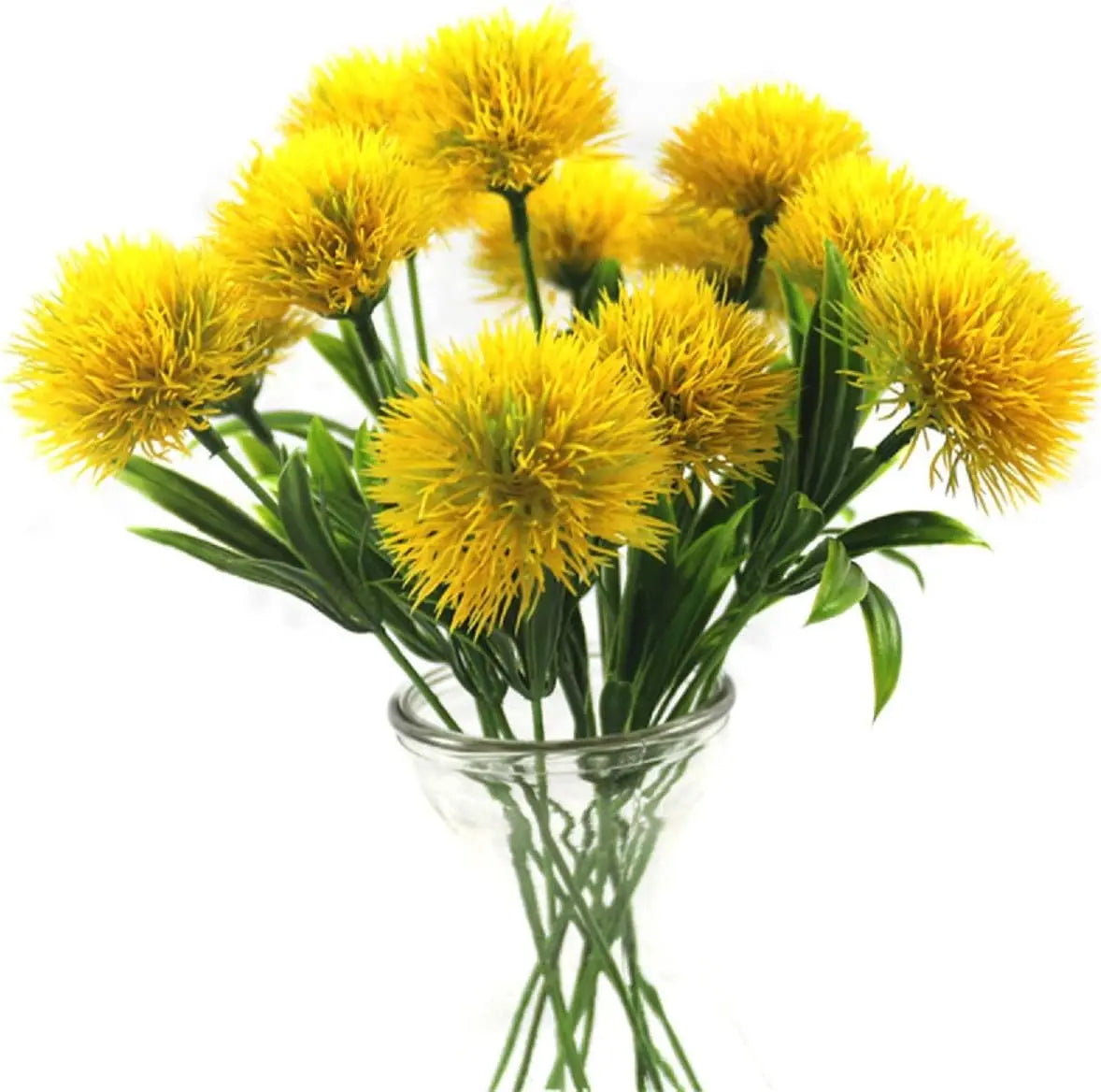 10pcs Artificial Dandelion Bouquets for Wedding and Home Decor