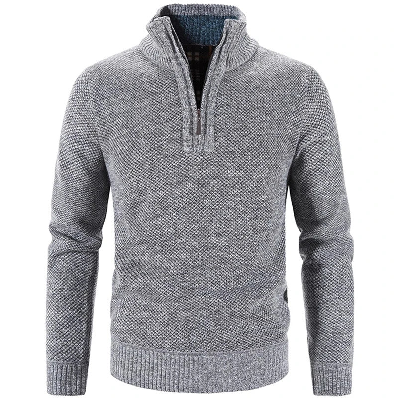 Fleece-Rollkragenpullover für Herren – Winter &amp; Frühling