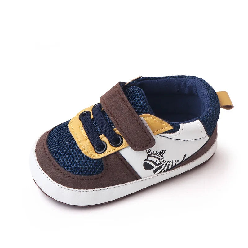 Newborn Boy Shoes Soft Sole Walkers