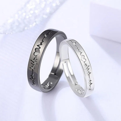2Pcs Simple and Elegant Moissanite Platinum Wedding Rings