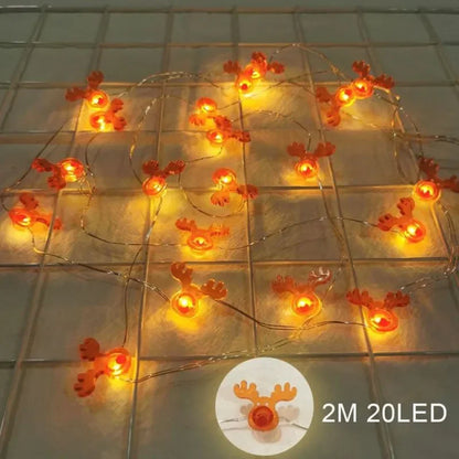 Santa Claus Snowman Elk Garland Christmas Tree Decor Ornaments