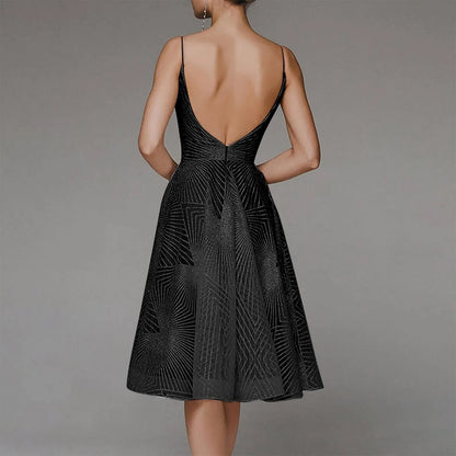 Luxury Women Embroidery Party Dress Sexy Suspenders Embroidered Sleeveless Evening Dresses Women Fashion Prom Dress Vestidos