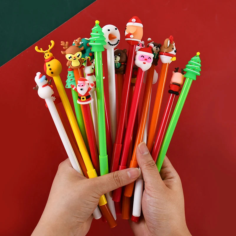 Weihnachts-Cartoon-Gelstift-Set