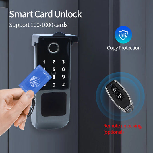 Waterproof Smart Fingerprint Door Lock