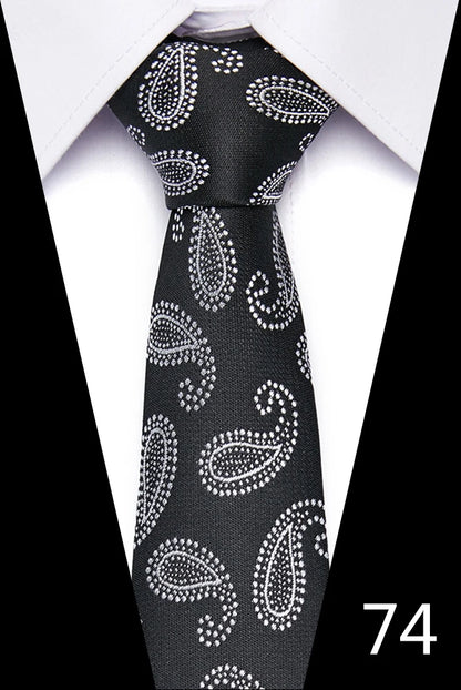 Handgefertigte blau-rot gestreifte Punktekrawatte für Männer