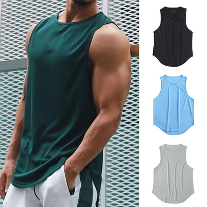 Summer Mesh Gym Tank Top for Quick Drying