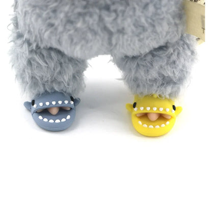 Kid's Open Toe Junior Cute Shark Slippers