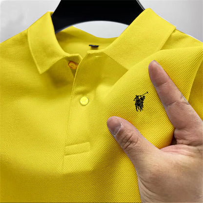 High-End Summer Polo Shirt for Men