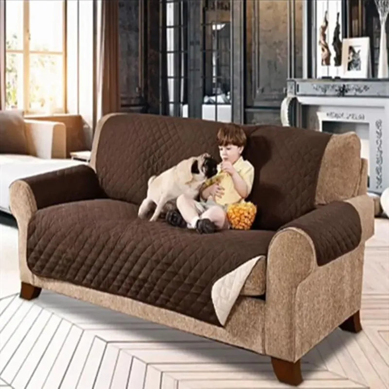 Waterproof Sofa Cover Protects Furniture from Pets and Kids