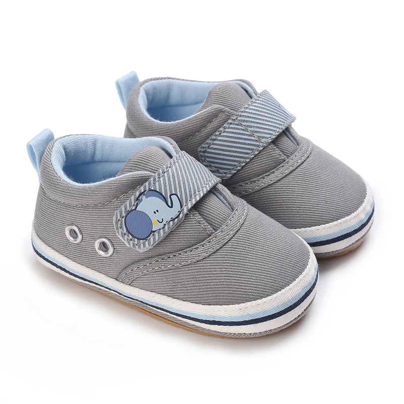 Newborn Baby Boys' Soft Sole Walking Shoes