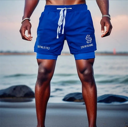 New 2-in-1 Breathable Sport Shorts