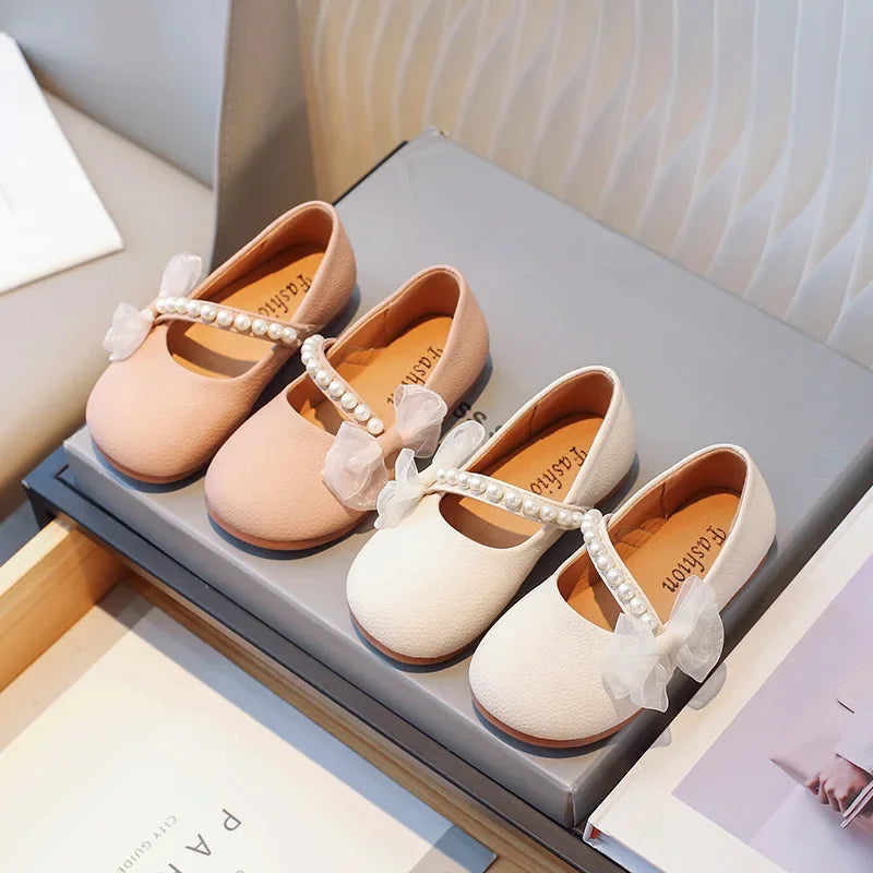 Chaussures en cuir de princesse chic - élégantes et polyvalentes