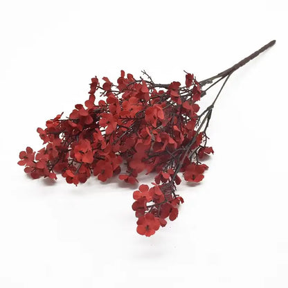 Fleurs artificielles de gypsophile en soie rose en petits bouquets