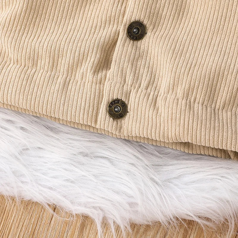 Veste d'hiver en coton pour nouveau-nés