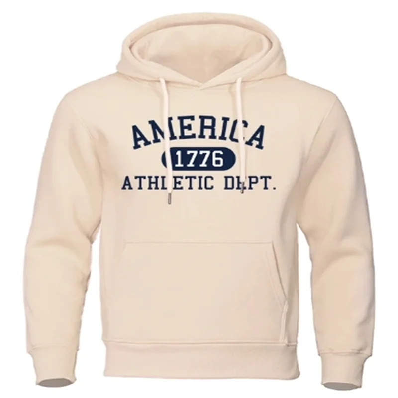 America 1776 Athletic Dept Kapuzenpullover mit Rundhalsausschnitt