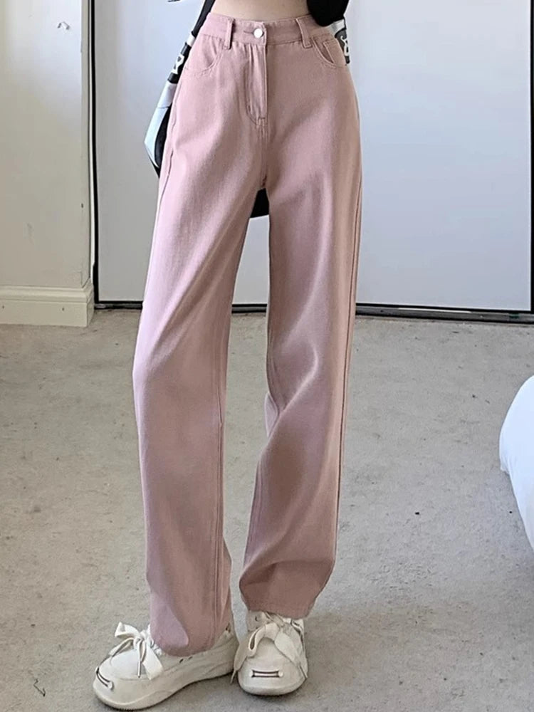 Women's High-Waisted Y2K Jeans