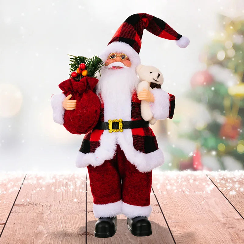 Big Santa Claus Doll Xmas Gift and Tree Decor