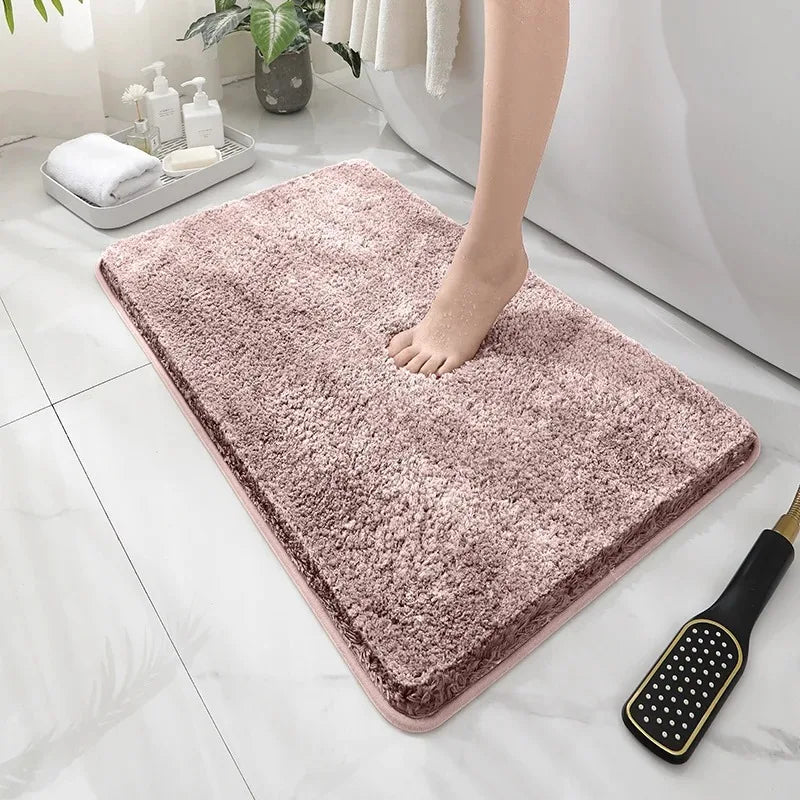 Soft Comfortable Thick Water Absorption Anti-Slip Floor Mat - Bathroom Floor Rug