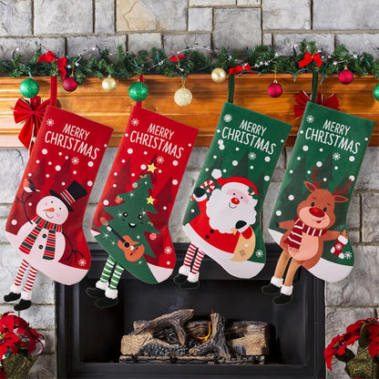 Snowman Large Christmas Stockings