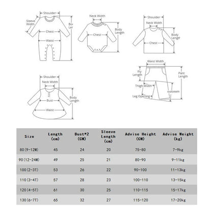 Cartoon Sommer Kurzarm Set für Kinder