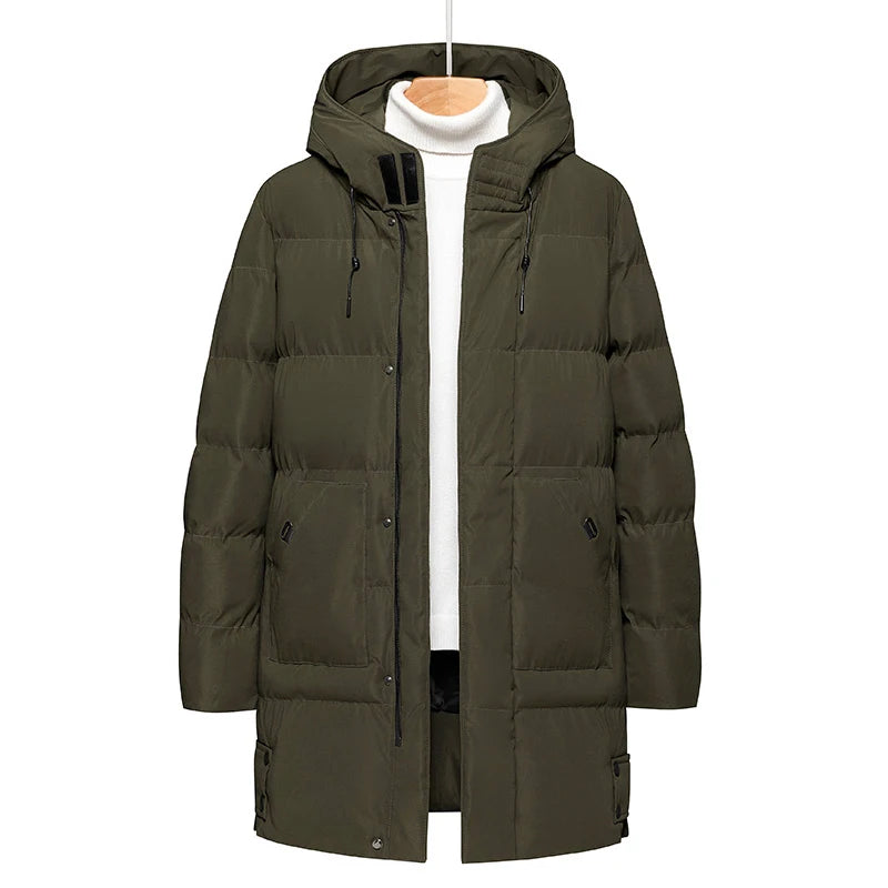 Men's Thick Warm Winter Parka Jacket